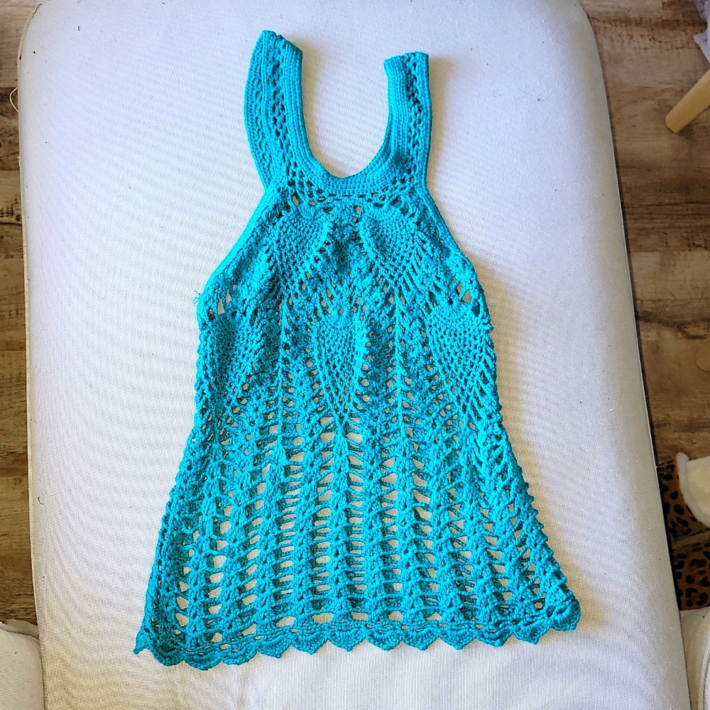 crochet sleeveless top